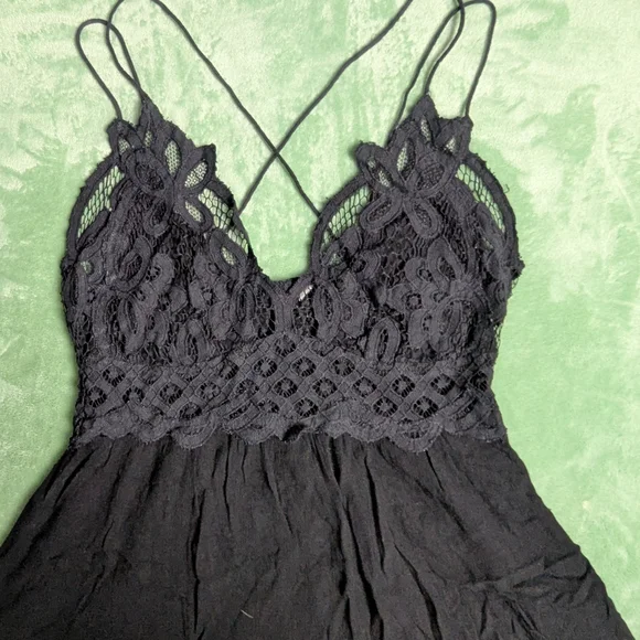 Free People Women's Adella Slip Dress Large - Picture 5 of 7